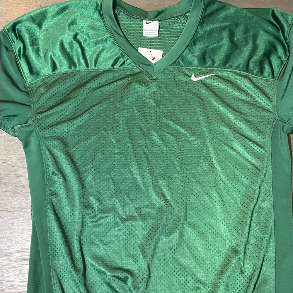 Nike Stock Vapor Mesh Football Practice Jersey Adult Men's Green